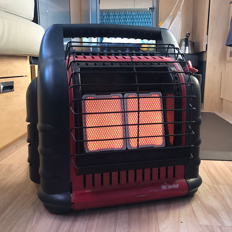 portable rv propane heater