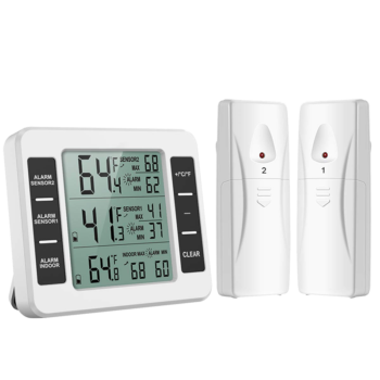 Indoor Outdoor Digital Freezer Thermometer