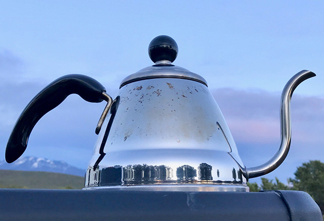 coffee kettle camping