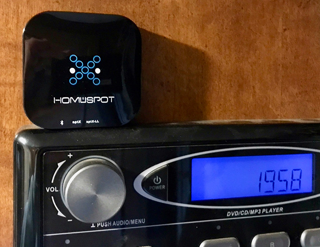Homespot Bluetooth Audio Receiver