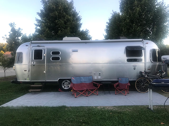 best mat for airstream outside