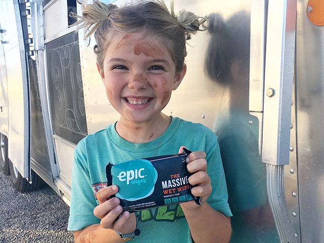 Encore, LLC Epic Wipes, 10-Pack Massive Wet Wipes, Biodegradable Residue-Free Shower Substitute