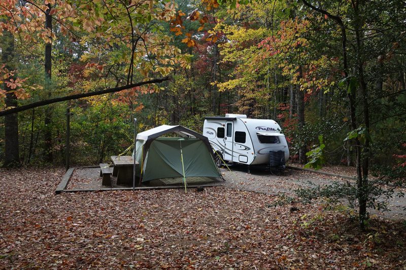 dry camping