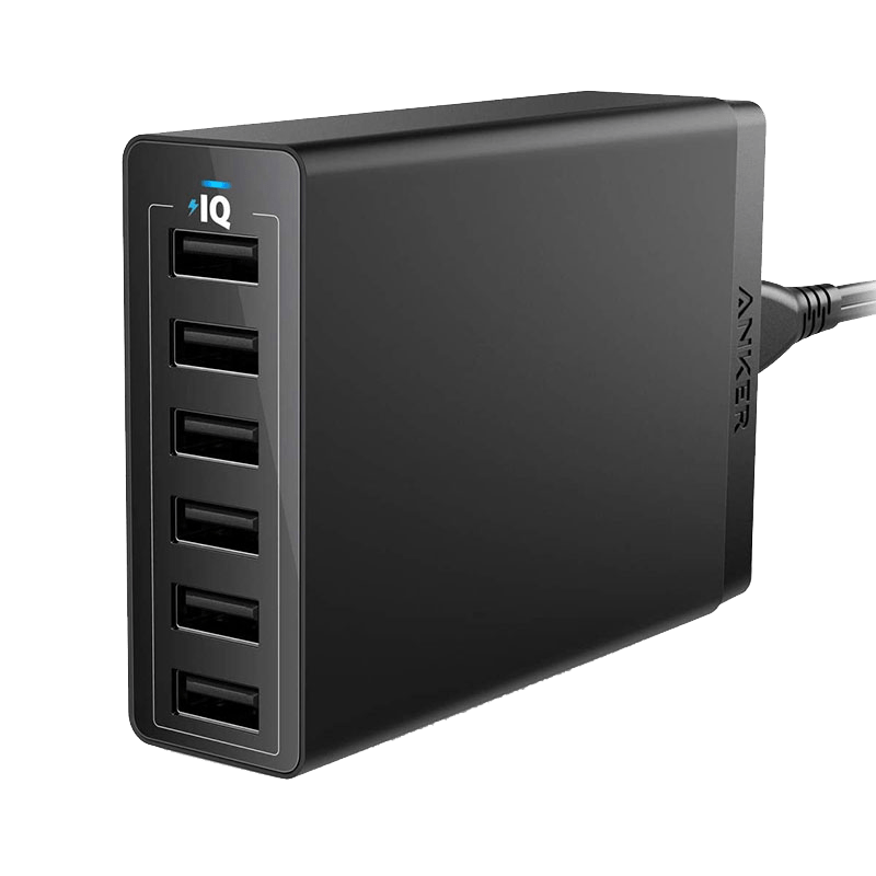 USB Wall Charger, Anker 60W 6 Port USB Charging Station