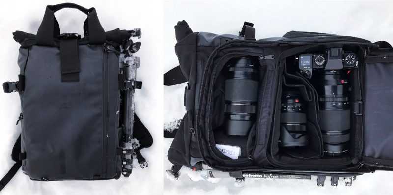 PRVKE Travel and DSLR Camera Backpack