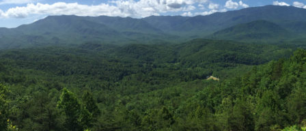 rolling hills near great smoky mountains national park