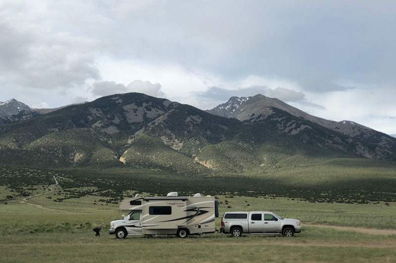 class c RV camping for free in colorado