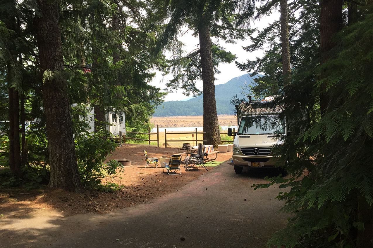 RV camping at Oregon State Parks