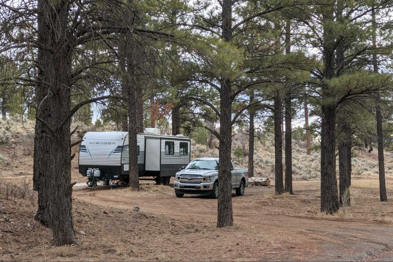 Long Jim Loop Dispersed Camping