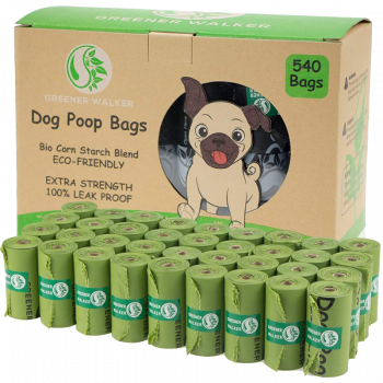 Dog poop bags.