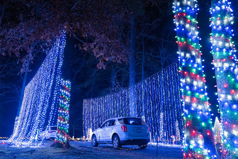 8 Campgrounds Near Epic Holiday Light Displays