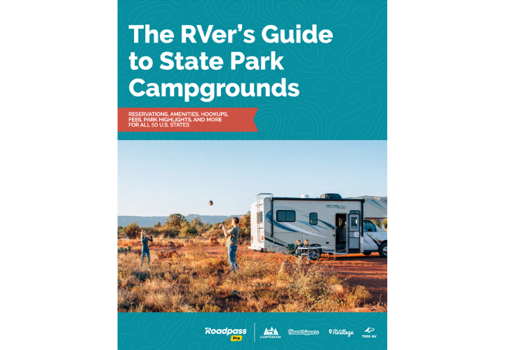 Download the State Park Guide for RVers