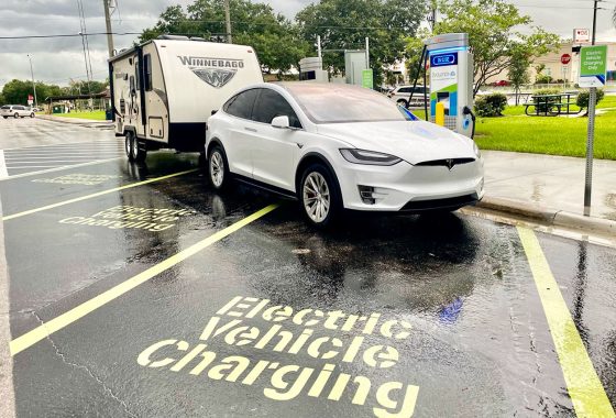 Charging Up at Okeechobee FPL EVolution Chargers