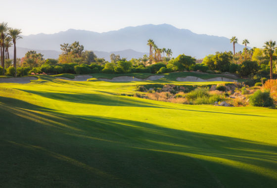 Golf course near Palm Springs